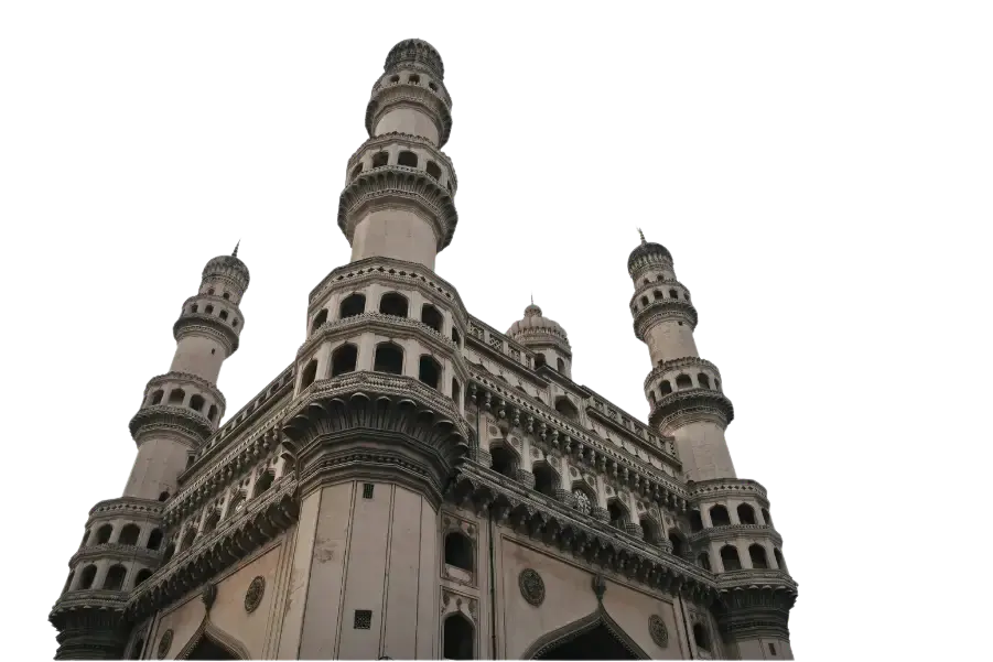 Charminar Hyderabad architectural silhouette